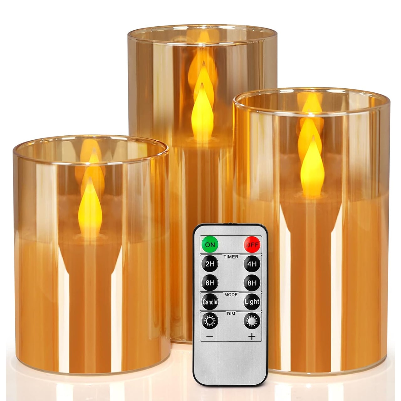 FlickCandles, set di eleganti candele decorative (3 pezzi) - Image 9