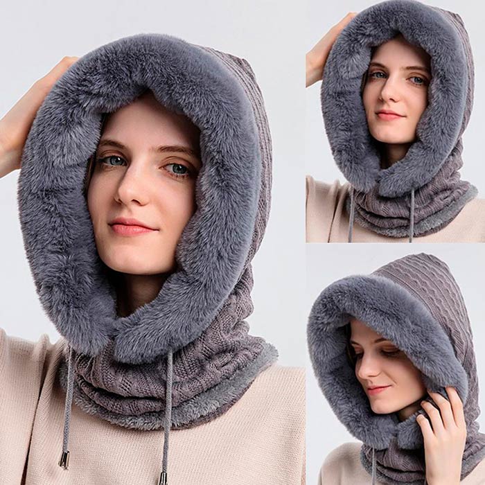 Il cappello multifunzionale può essere indossato in 4 modi diversi