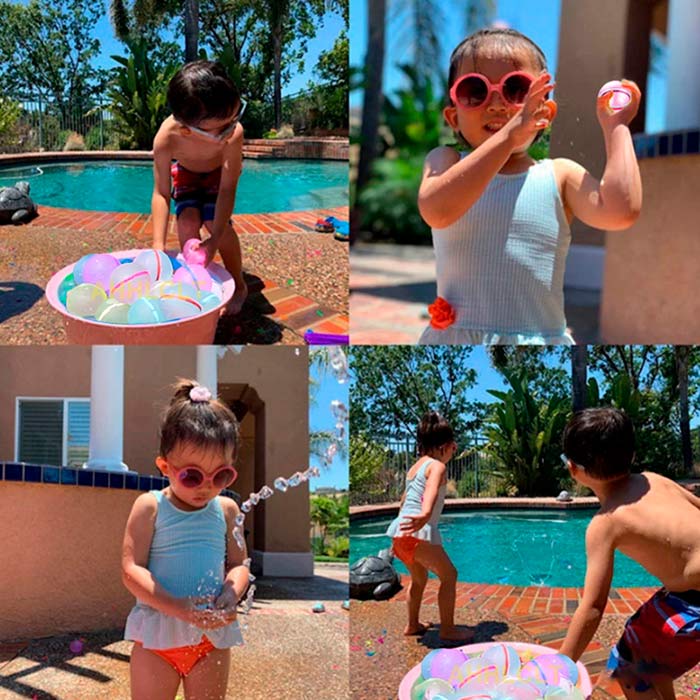 Divertimento estivo senza fine con i palloncini riutilizzabili!
