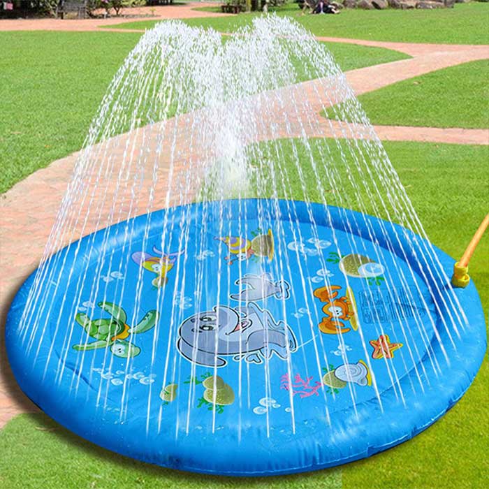 FunPool, piscina gonfiabile con fontana adatta a bambini e animali domestici - Image 8