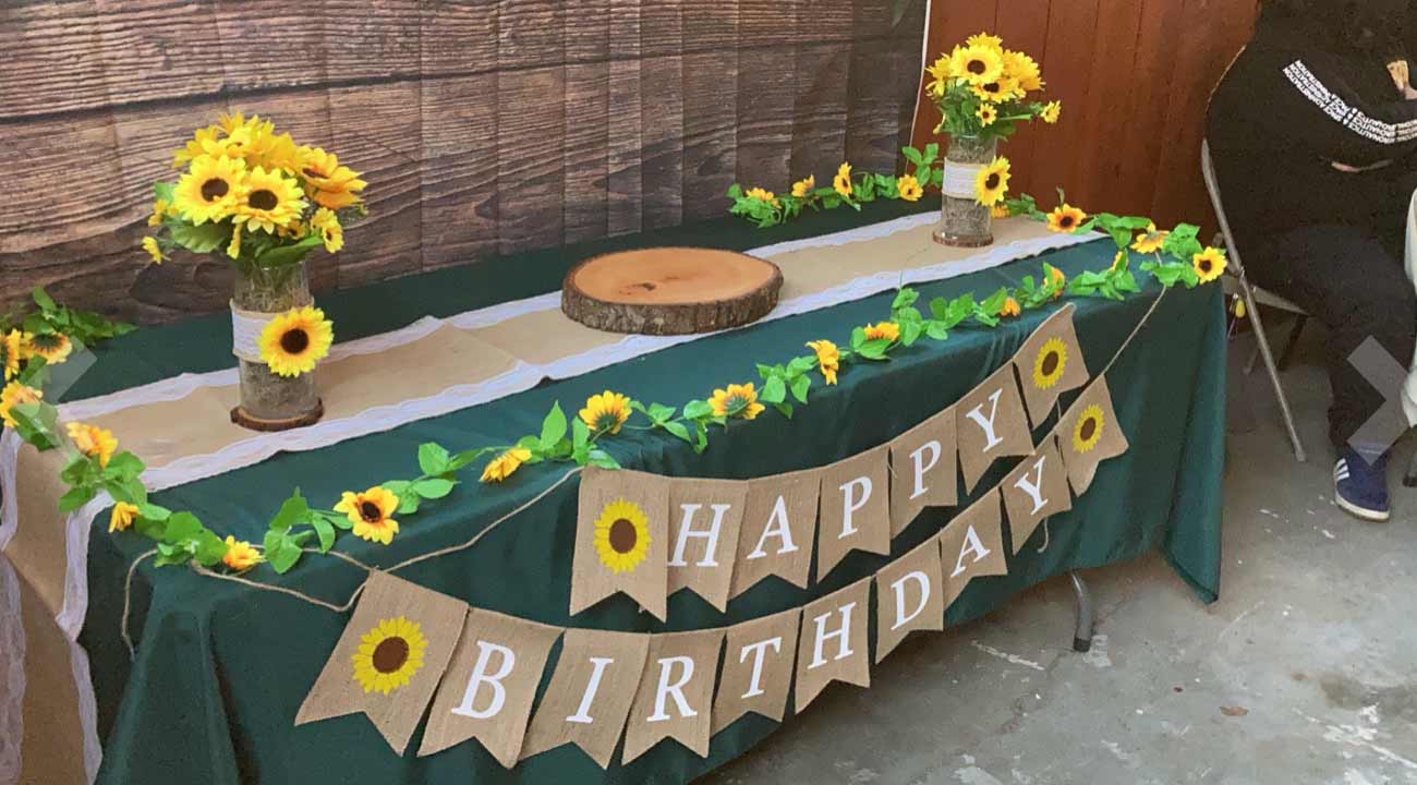GarlandSunflower, ghirlanda di girasoli artificiali con look naturale (2 pezzi) - Image 10