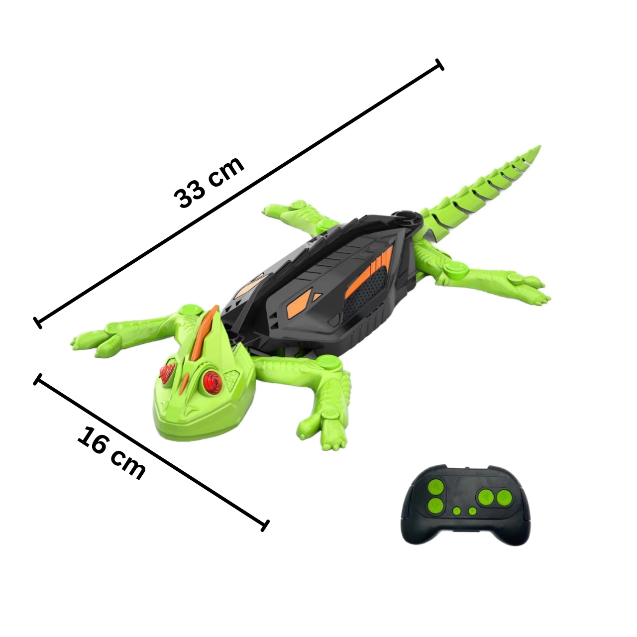 Gecko, una lucertola telecomandata che si arrampica su pavimenti e pareti - Image 2