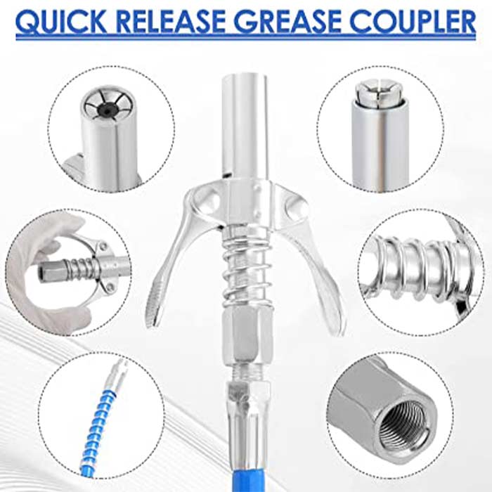 GreaseNozzle, un attacco con tubo che si adatta a tutte le pistole per ingrassaggio standard - Image 2