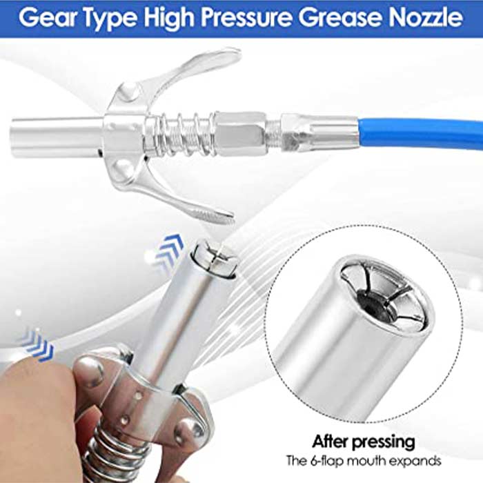 GreaseNozzle, un attacco con tubo che si adatta a tutte le pistole per ingrassaggio standard - Image 4