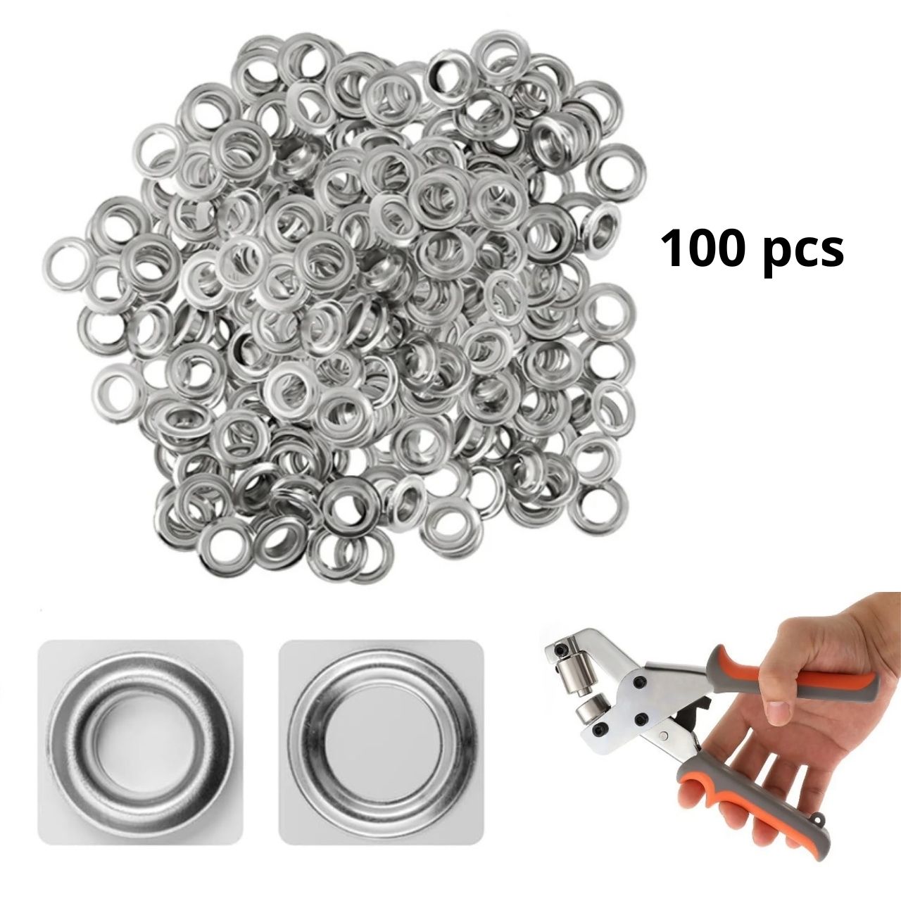 Grips, 100 anelli metallici per GripTool - Image 3