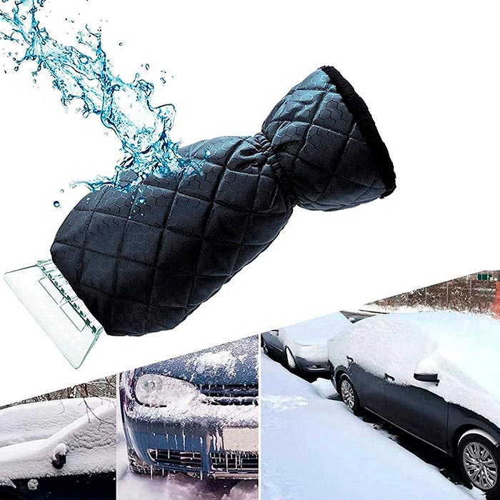 IceScraper, raschietto per ghiaccio con guanto isolante caldo - Image 3