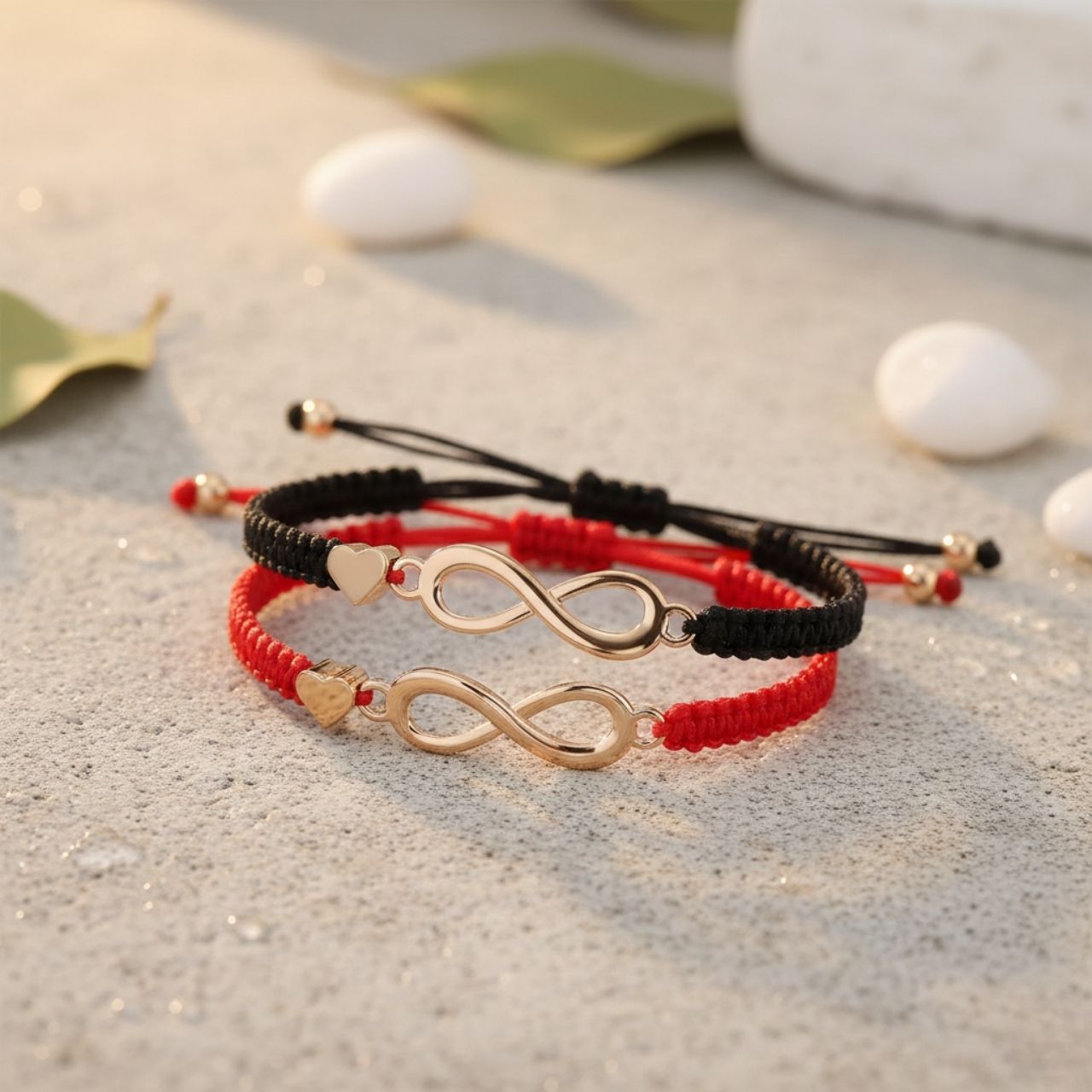 InfinityCharm, braccialetti con simbolo dell'infinito (2 pz.) - Image 4