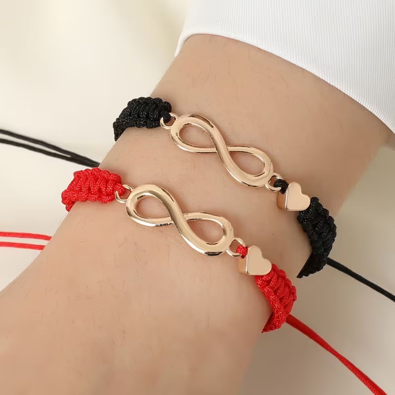 InfinityCharm, braccialetti con simbolo dell'infinito (2 pz.) - Image 6