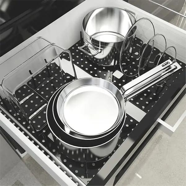 KitchenOrganizer, pratico supporto per utensili da cucina e coperchi - Image 3