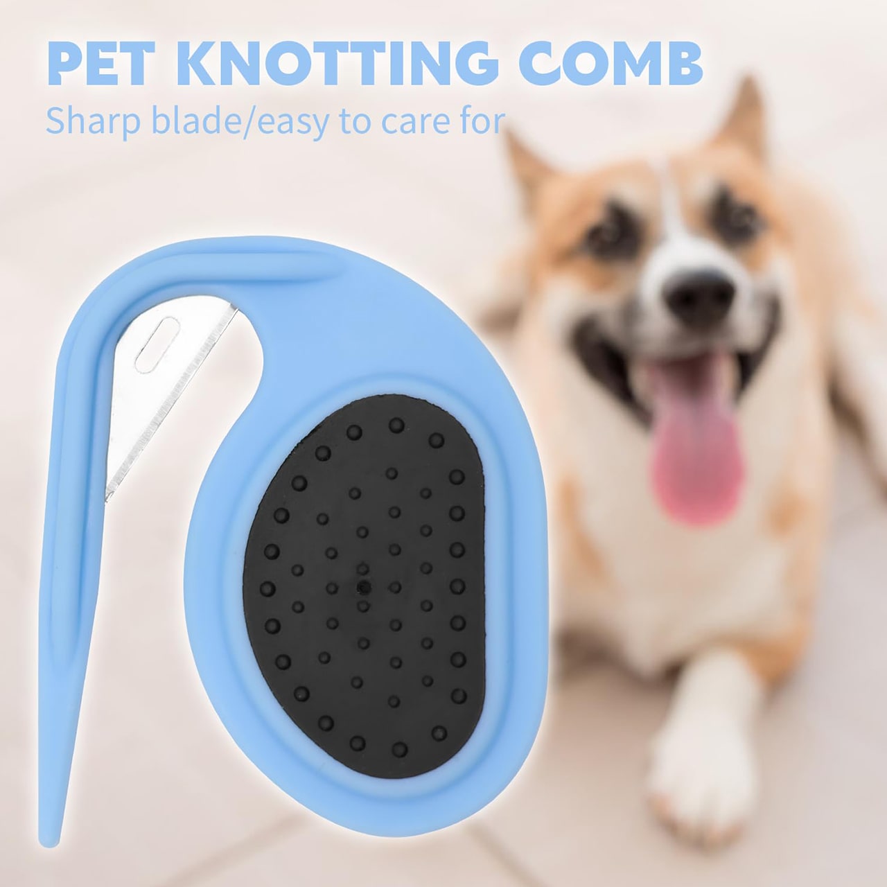 KnotBundle – 2 tagliapeli per animali + spazzola DUO - Image 4