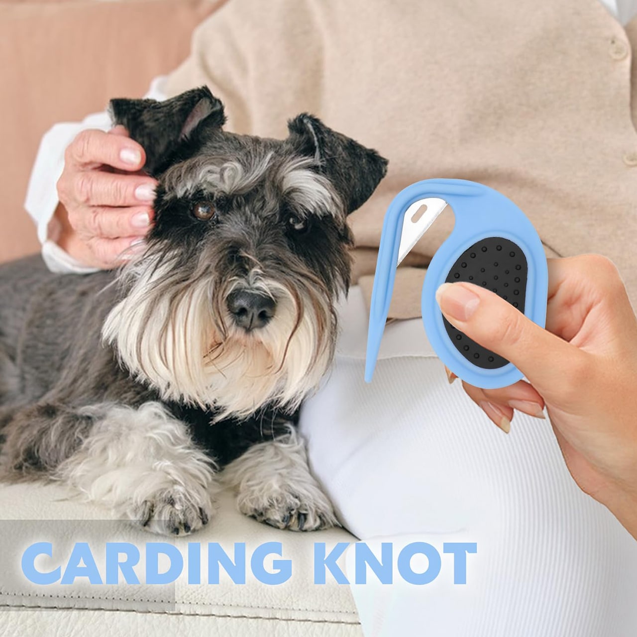 KnotBundle – 2 tagliapeli per animali + spazzola DUO - Image 9