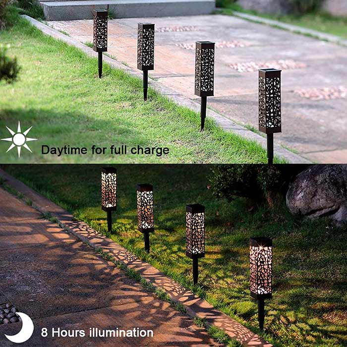 La lampada da giardino è adatta a tutte le condizioni atmosferiche!