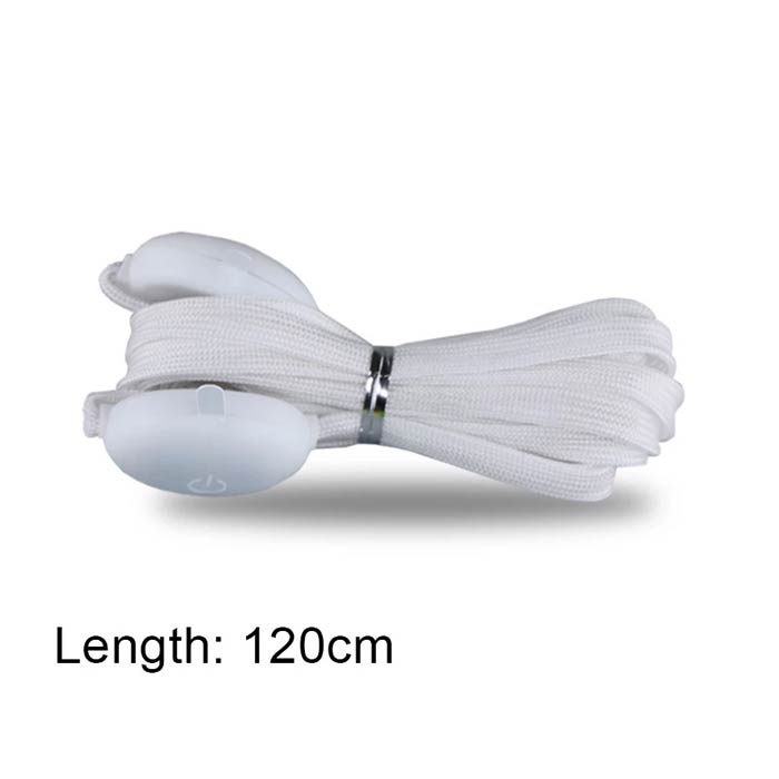 LedLaces, stringhe luminose - bianche con led colorati - Image 8