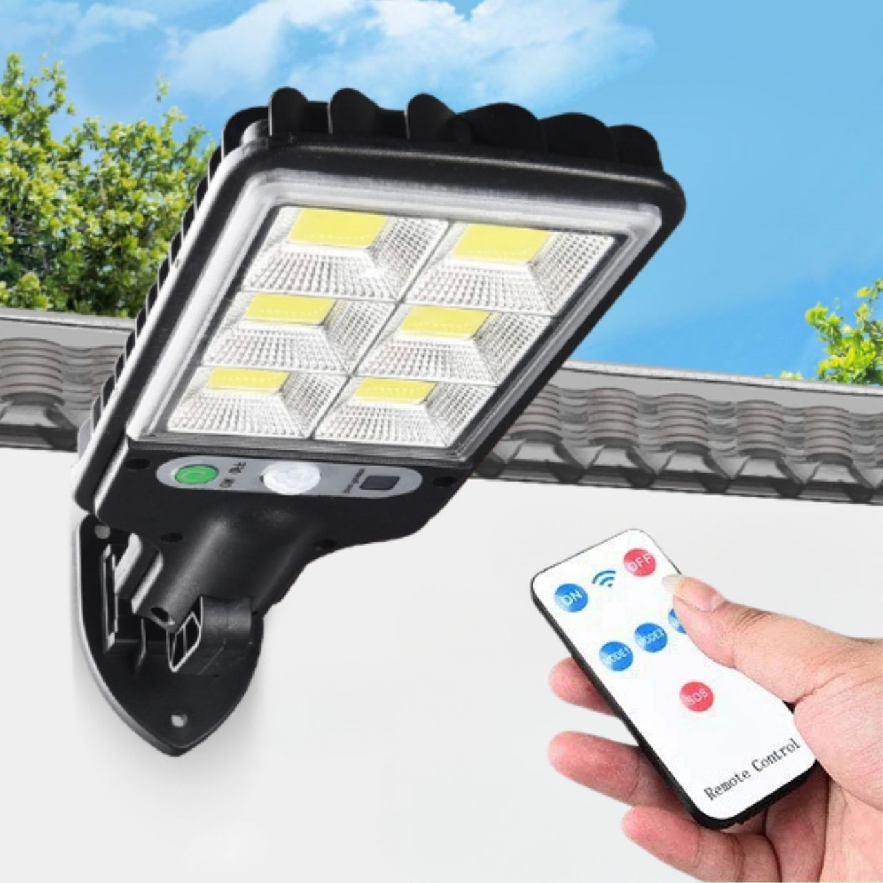 LedSens, luce solare da parete con sensore di movimento - Image 3