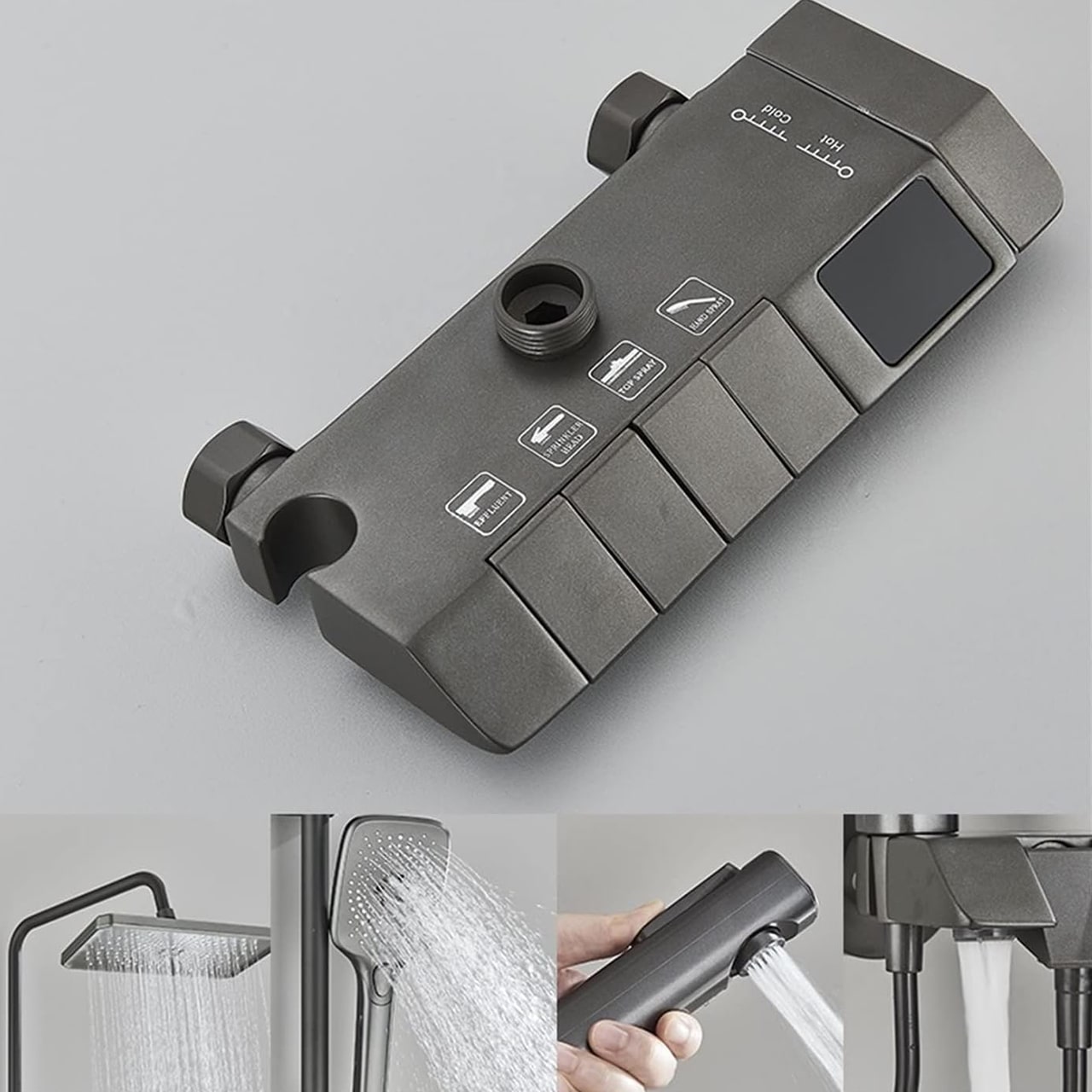 LuxShowerSet, set doccia di lusso con 3 diversi attacchi - Image 6