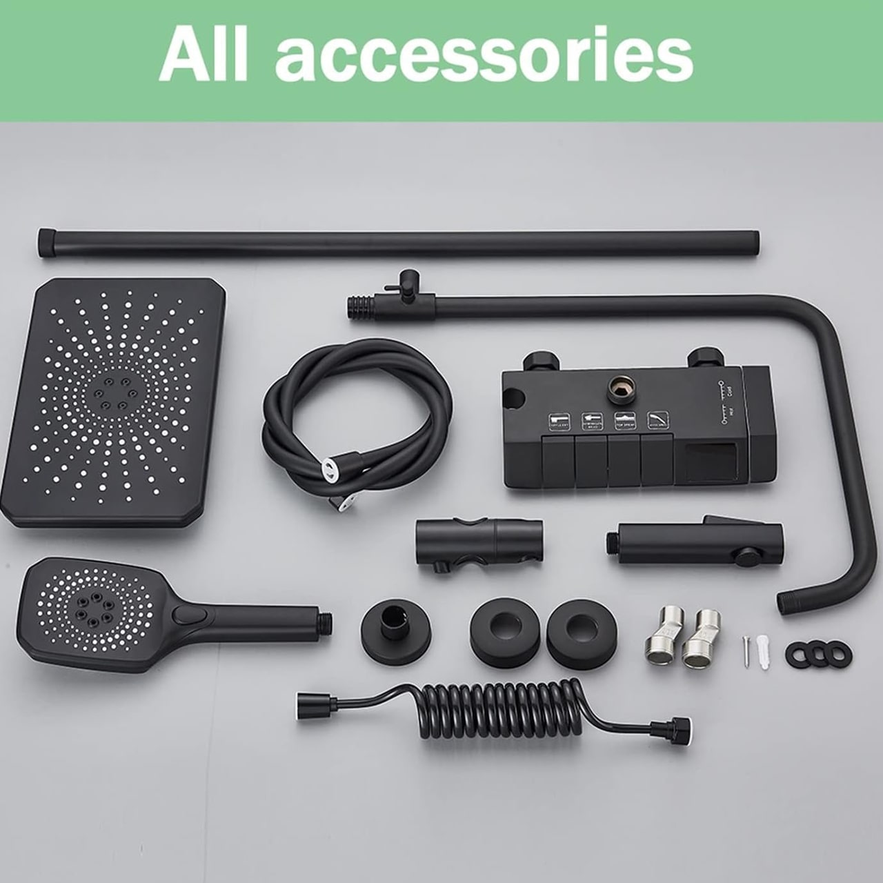 LuxShowerSet, set doccia di lusso con 3 diversi attacchi - Image 7