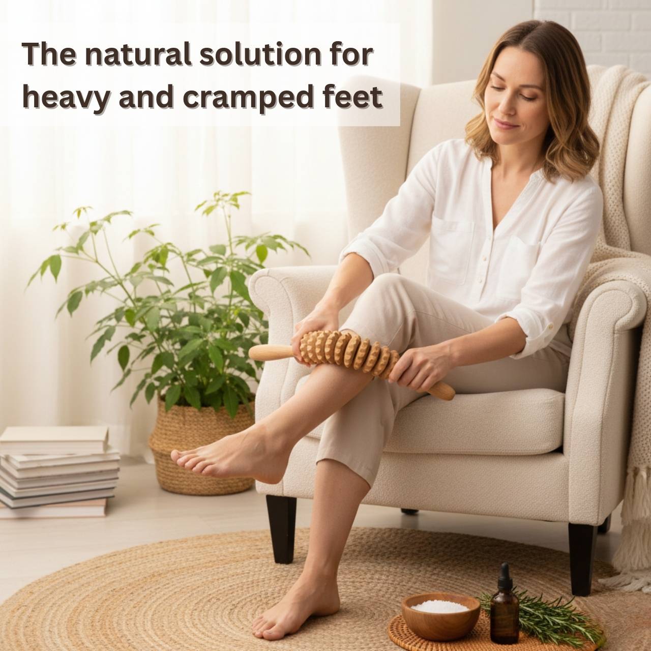 La soluzione naturale per piedi pesanti e contratti
