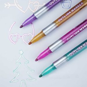 MagicMarkers, set di 8 pennarelli che creano un contorno magico - Image 3
