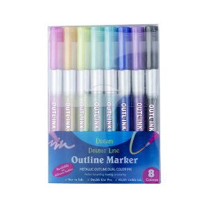 MagicMarkers, set di 8 pennarelli che creano un contorno magico - Image 4