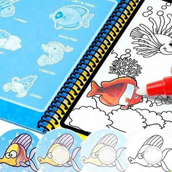 MagicWaterBook, un set di 3 matite magiche ad acqua per creare senza sporcare - Image 4