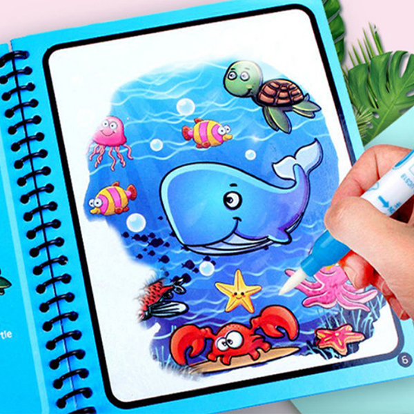 MagicWaterBook, un set di 3 matite magiche ad acqua per creare senza sporcare - Image 8