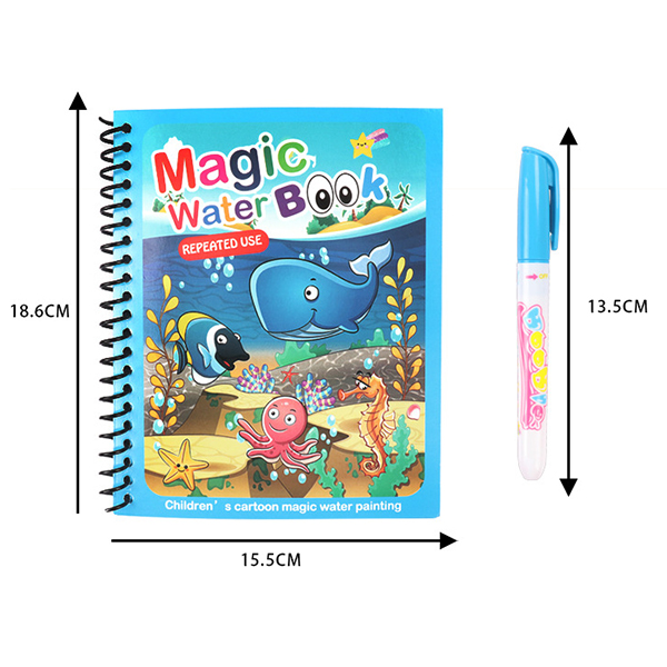 MagicWaterBook, un set di 3 matite magiche ad acqua per creare senza sporcare - Image 9