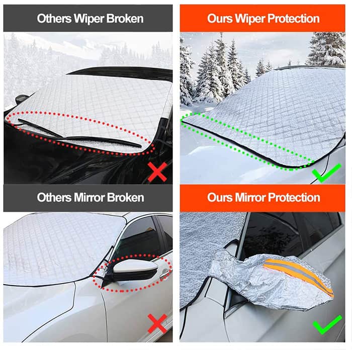 MagneticCarCover, copertura protettiva per parabrezza con magneti - Image 7