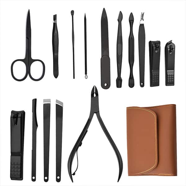 ManiStar, set di manicure professionale da 16 pezzi per mani, piedi e viso - Image 6