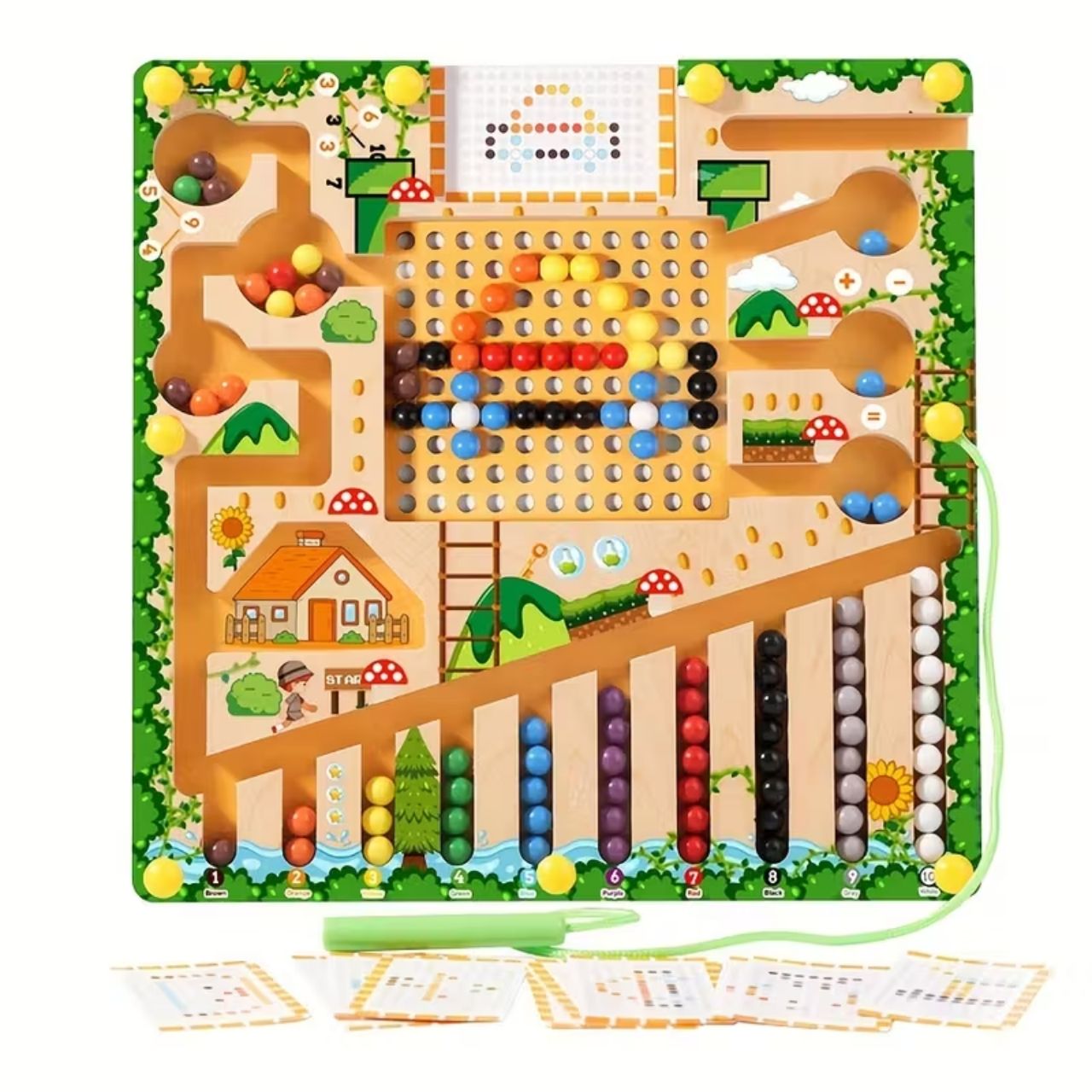 MazeGame, un giocattolo didattico in legno per bambini - Image 3