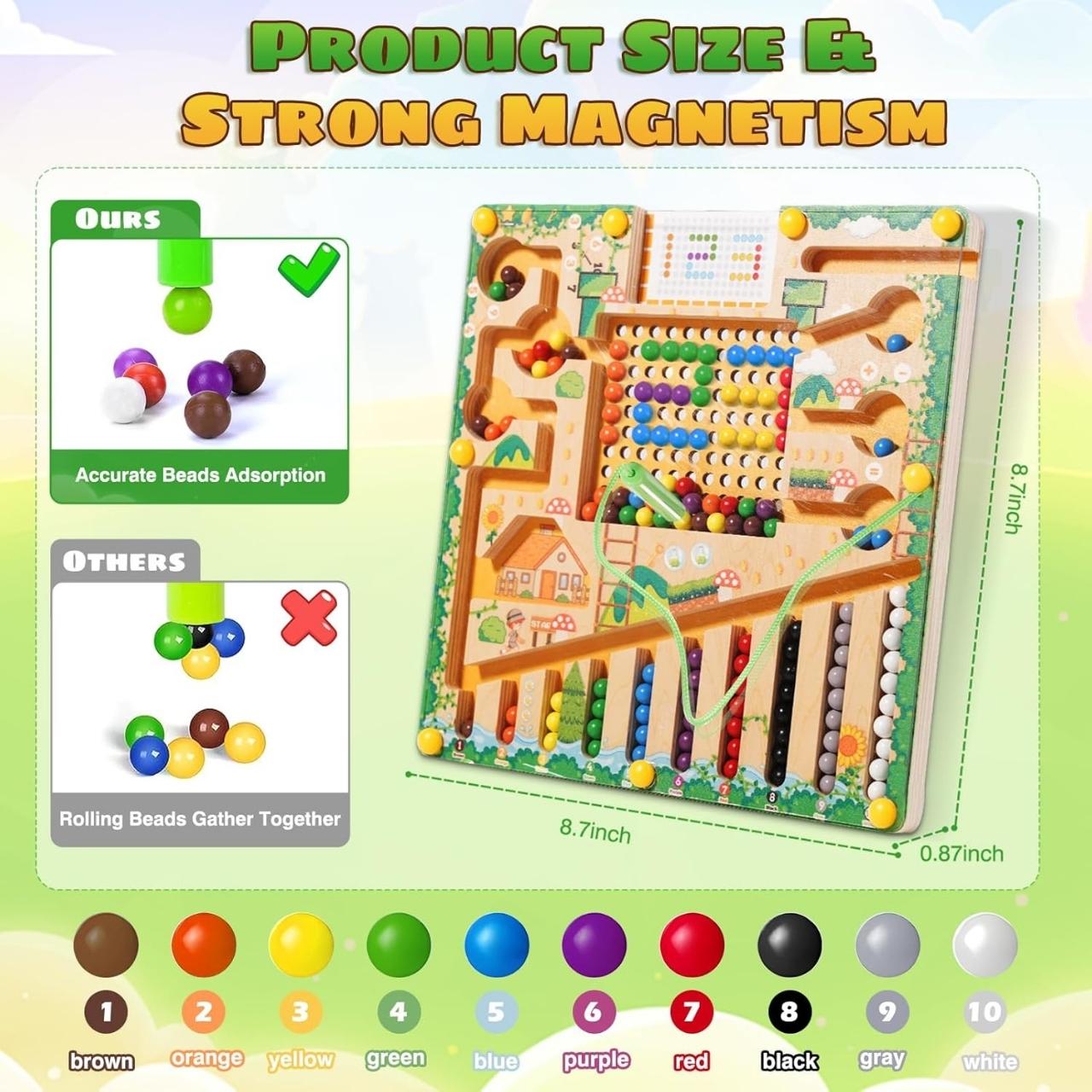 MazeGame, un giocattolo didattico in legno per bambini - Image 4