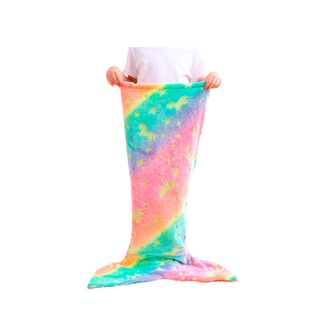 MermaidBlanket, coperta per bambini a forma di coda di sirena - Image 4