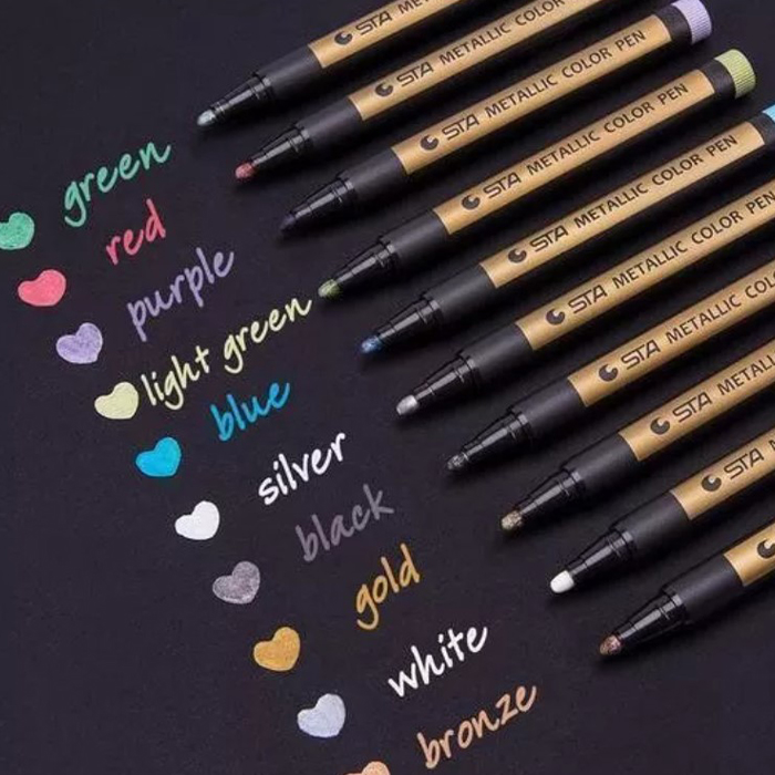 MetallicColorPen, un set di 10 pennarelli per la progettazione - Image 4