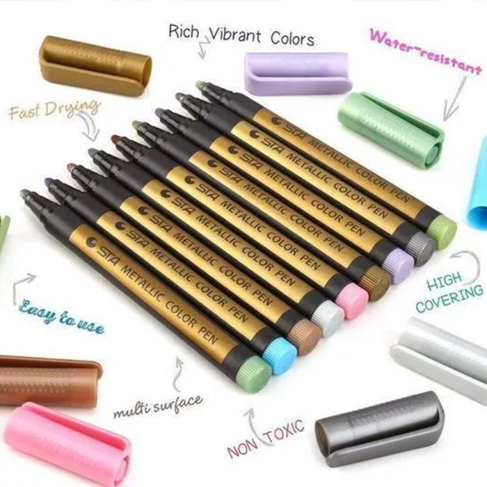 MetallicColorPen, un set di 10 pennarelli per la progettazione - Image 10