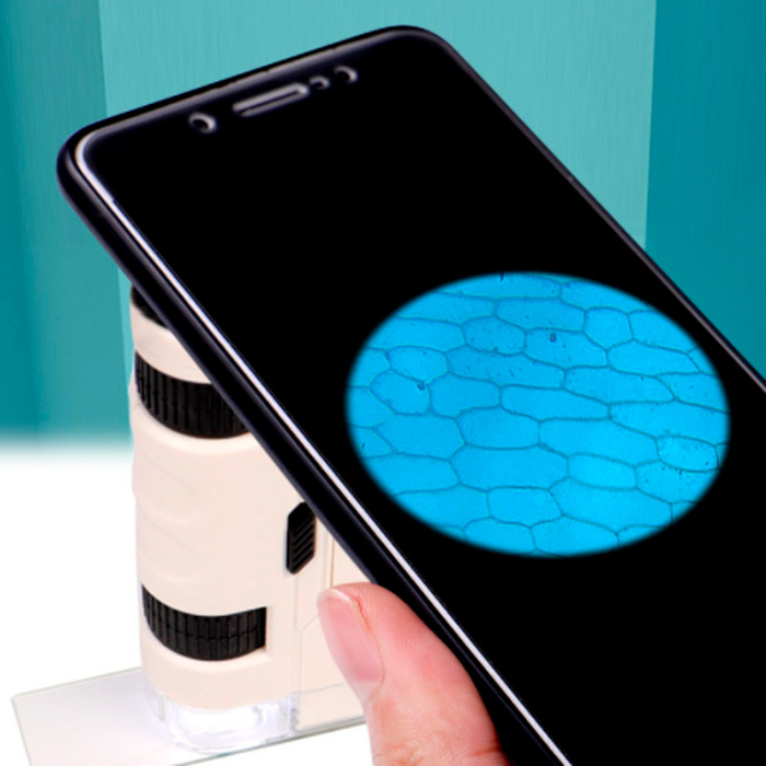 Il microscopio portatile è un'ottima scelta per conoscere il micromondo, con ingrandimento da 60x a 120x!