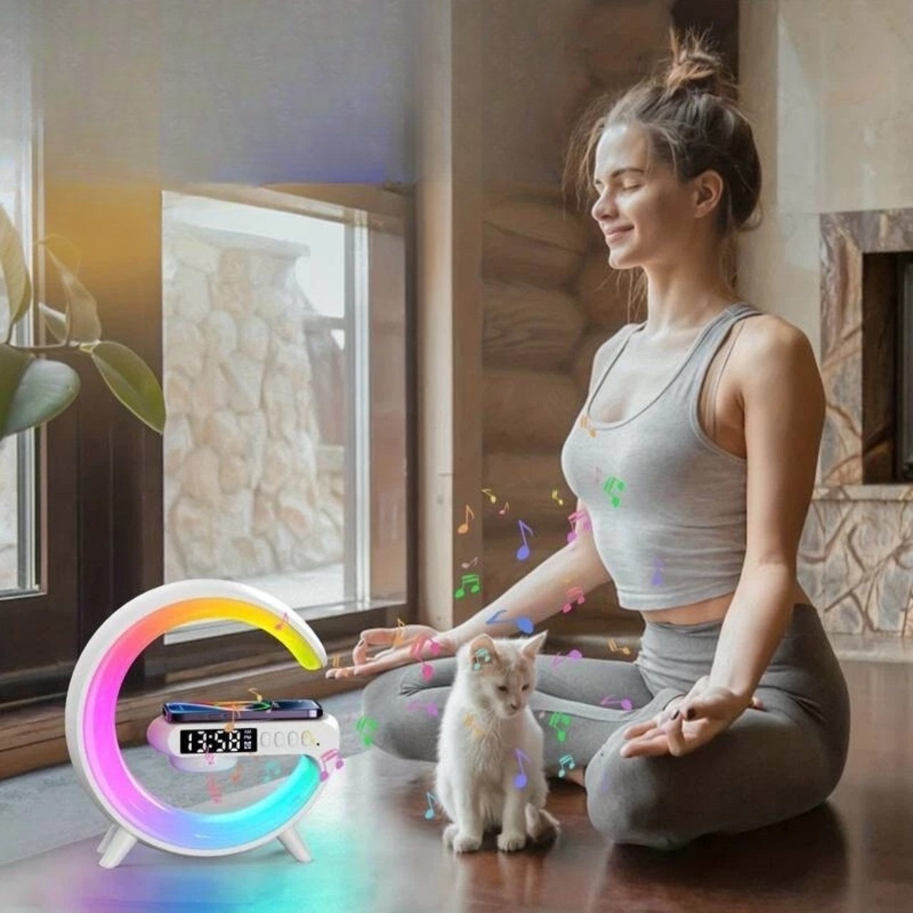 MoonCharge - un elegante caricatore wireless e luce ambientale in uno - Image 5