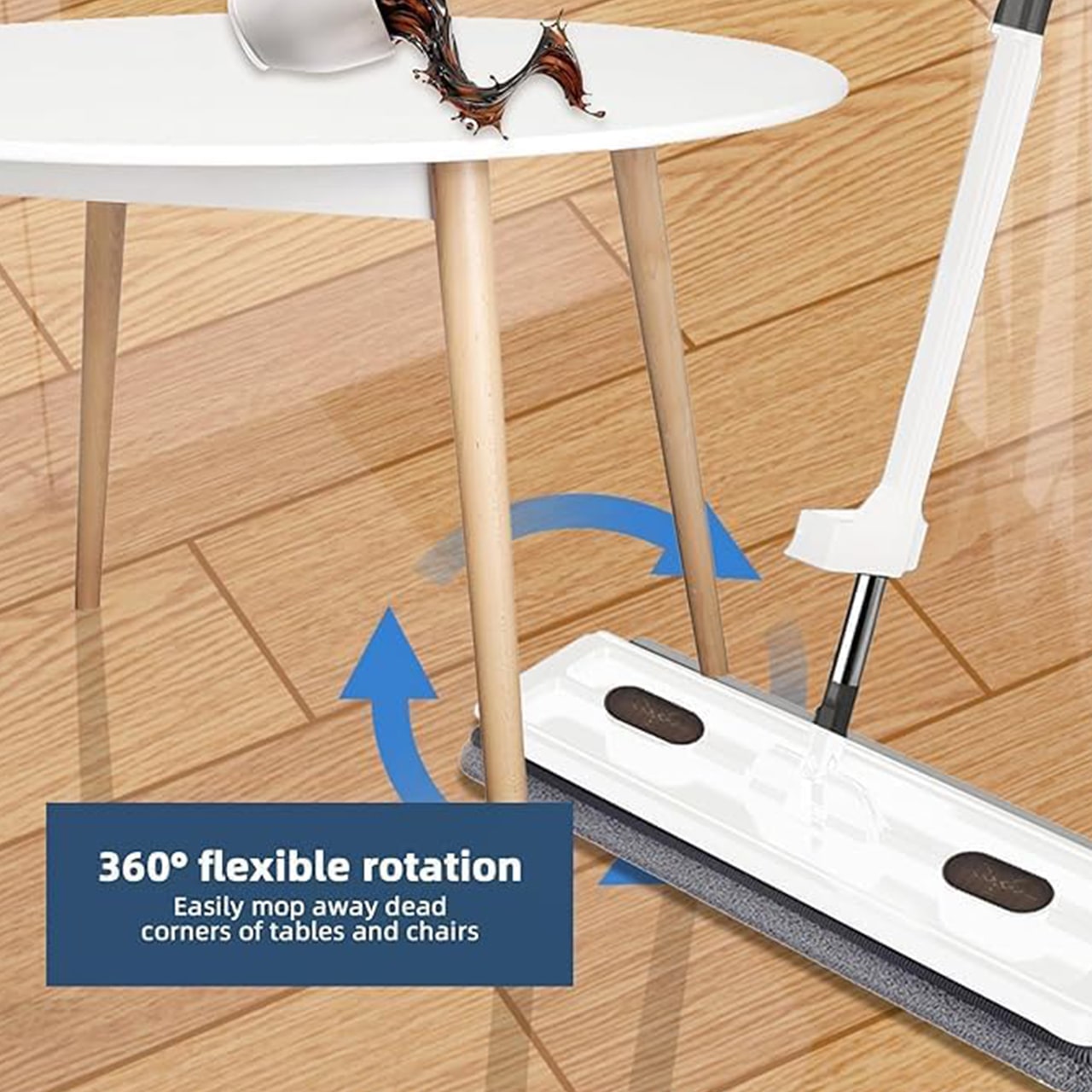 MopBundle, detergente per pavimenti a 360° e secchio pieghevole per una pulizia facile - Image 2