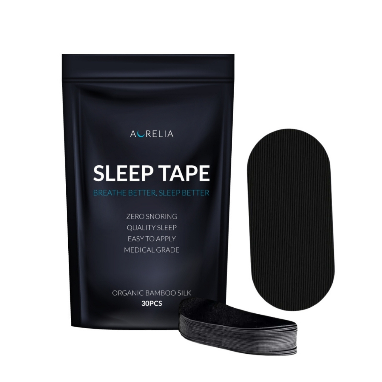 MouthTape, set di strisce per la bocca per un sonno riposante (30 pezzi) - Image 6