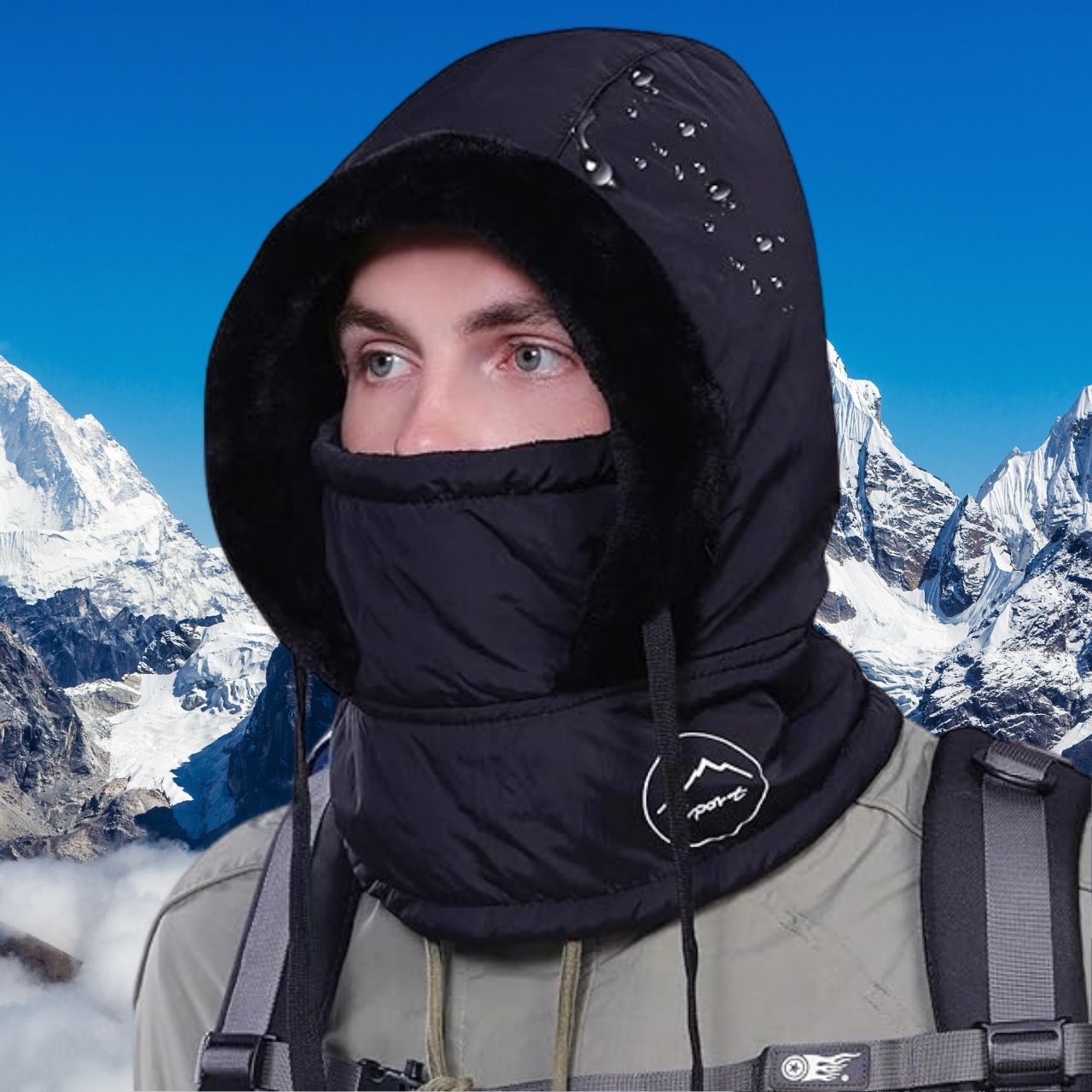 MuffHat, cappello invernale con sciarpa e maschera - Image 3