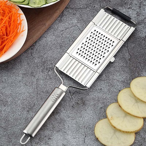 MultiSlicer, tagliaverdure multifunzionale con supporto ergonomico antiscivolo e 3 diverse lame - Image 4