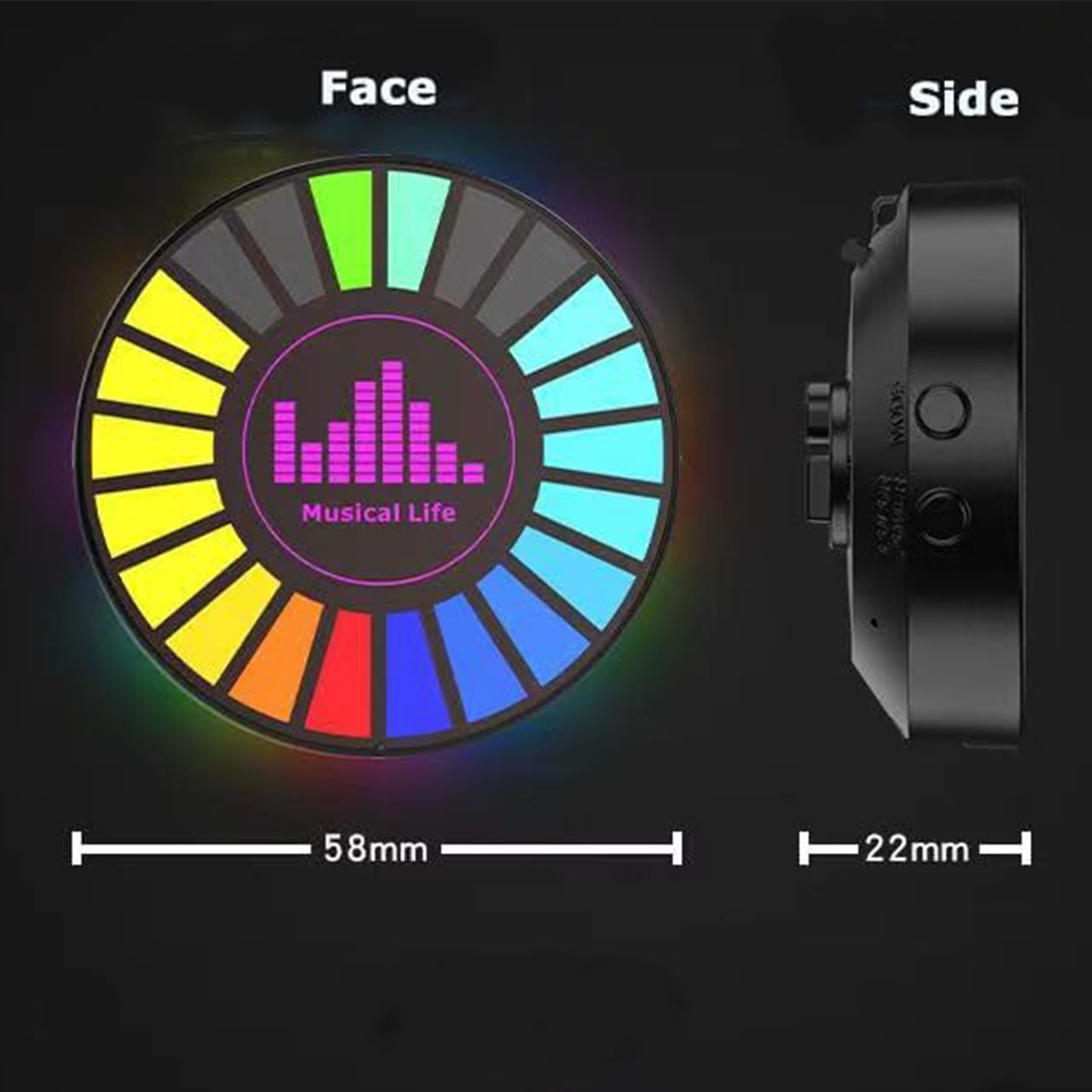 MusicRider, una luce decorativa che lampeggia a ritmo di musica - Image 5