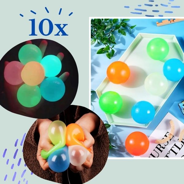 NEONBALLS, Palline antistress luminose GlowBuddies - Image 4
