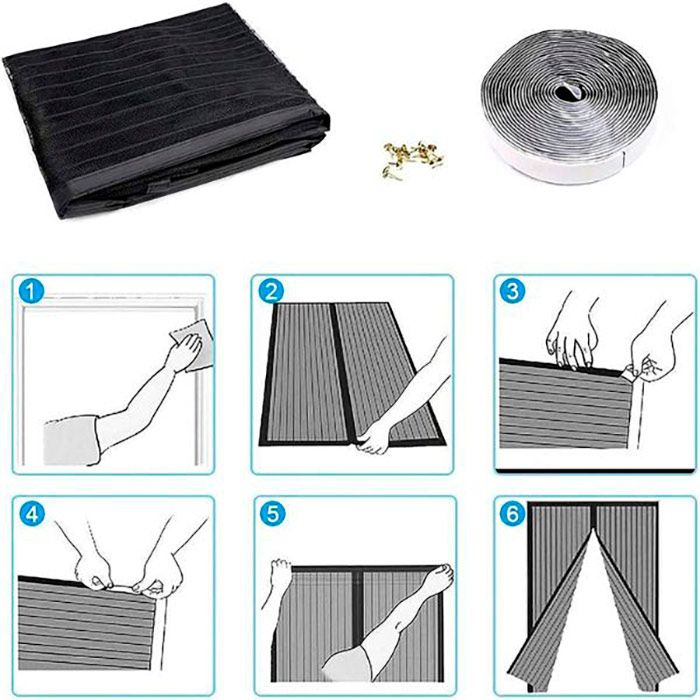 NoInsectCurtain, zanzariera magnetica - Image 4