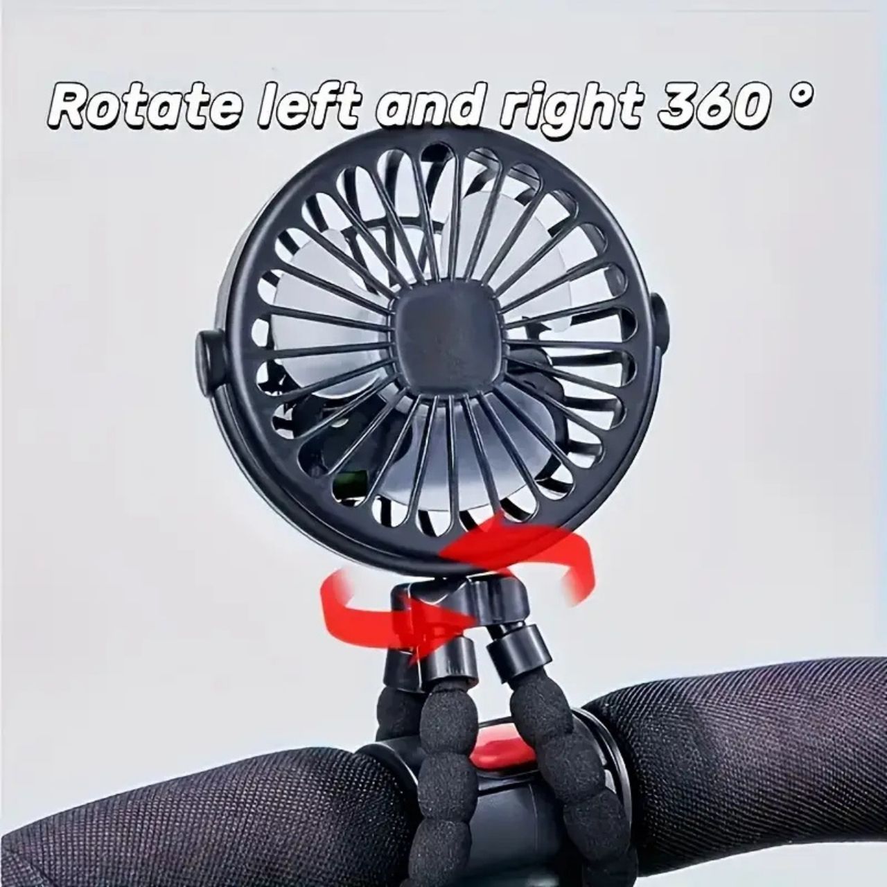 Octy, mini ventilatore con supporto flessibile - Image 3