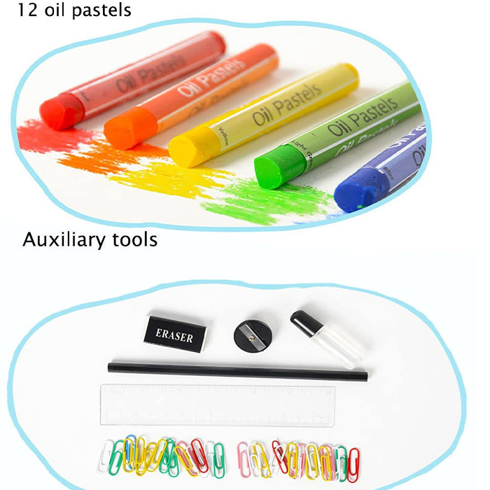 PaintingKit, set da 86 pezzi di vernici e altri accessori adatti ad adulti e bambini - Image 3