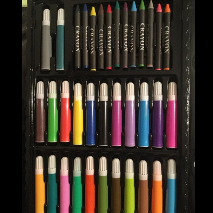 PaintingKit, set da 86 pezzi di vernici e altri accessori adatti ad adulti e bambini - Image 4