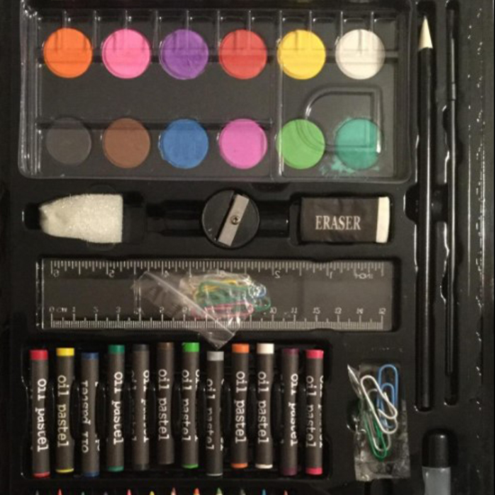 PaintingKit, set da 86 pezzi di vernici e altri accessori adatti ad adulti e bambini - Image 5