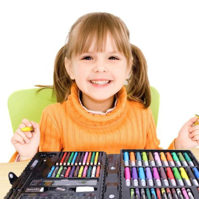 PaintingKit, set da 86 pezzi di vernici e altri accessori adatti ad adulti e bambini - Image 9