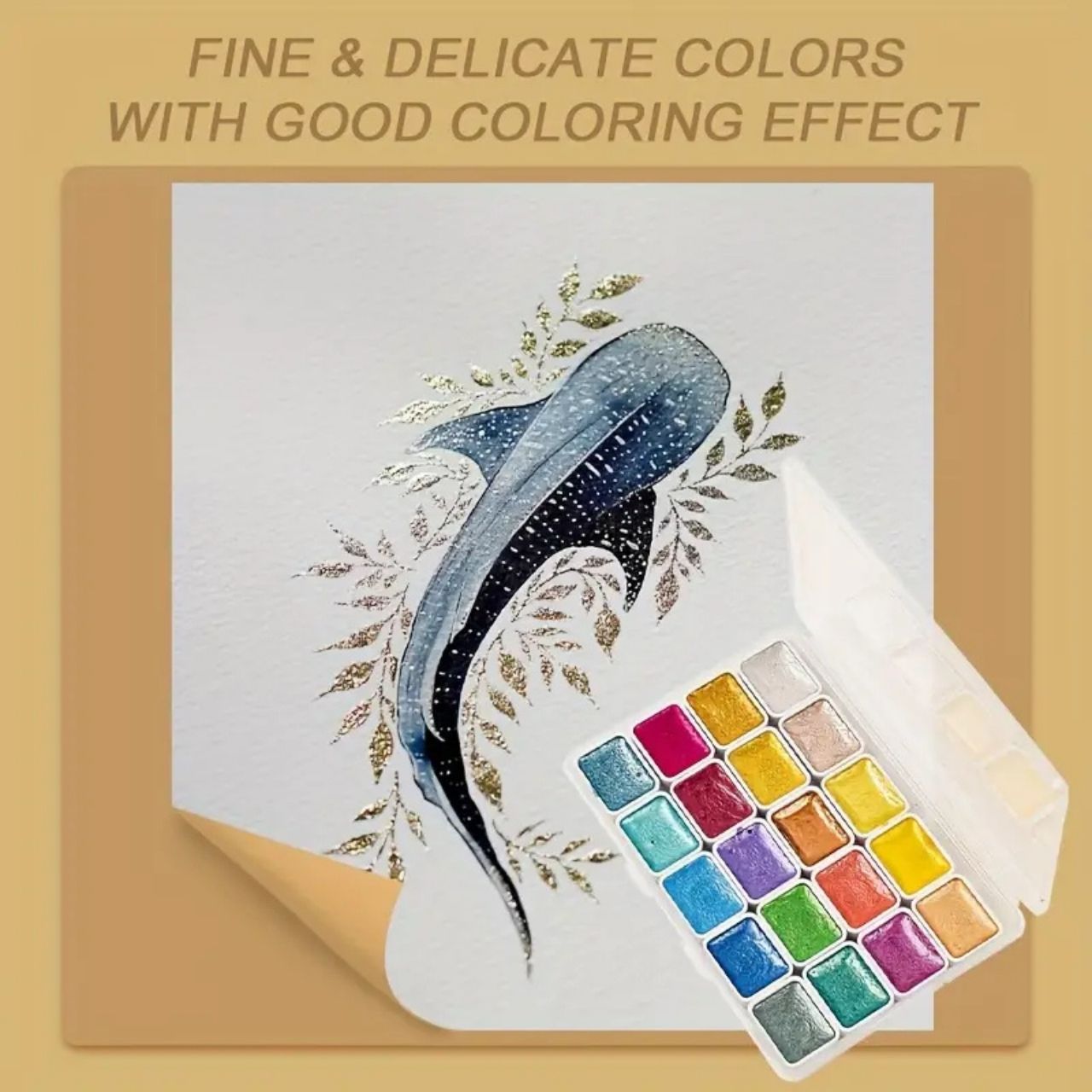 La piccola e leggera scatola ti consente di creare con il tuo mondo di colori ovunque - a casa, nella natura o in movimento.