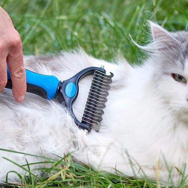 PetTangler, spazzola a due facce per rimuovere peli e sottopelo. - Image 8