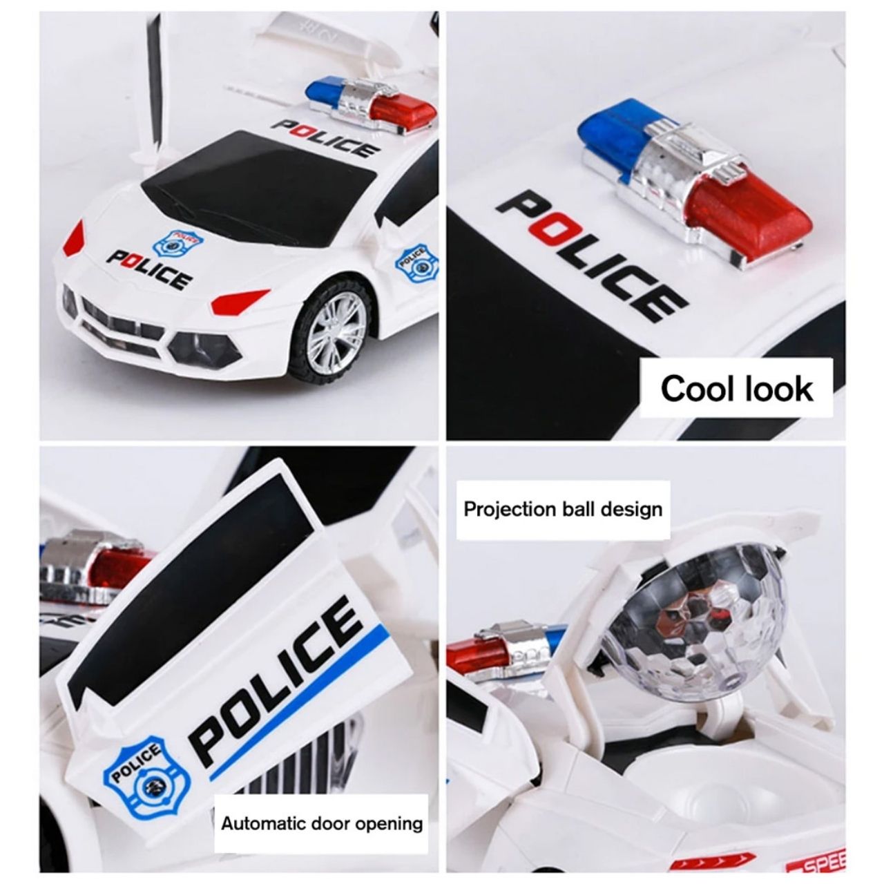 PoliceCar, auto della polizia con luci LED - Image 2